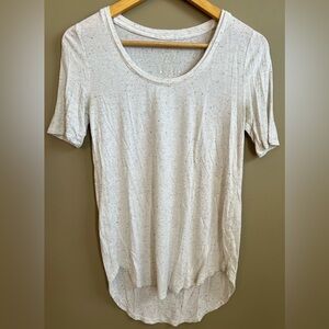 Maurice’s 24/7 Speckled Short Sleeve Tunic T-Shirt